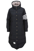 Thom Browne 4 Bar Striped Padded Long Coat