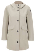 RRD Rrd Surflex Hooded Mid-Length Coat