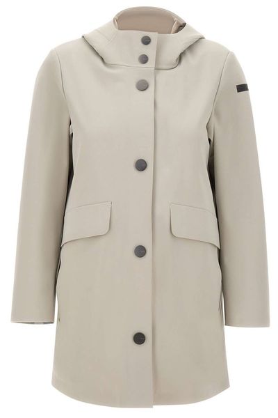 RRD Rrd Surflex Hooded Mid-Length Coat