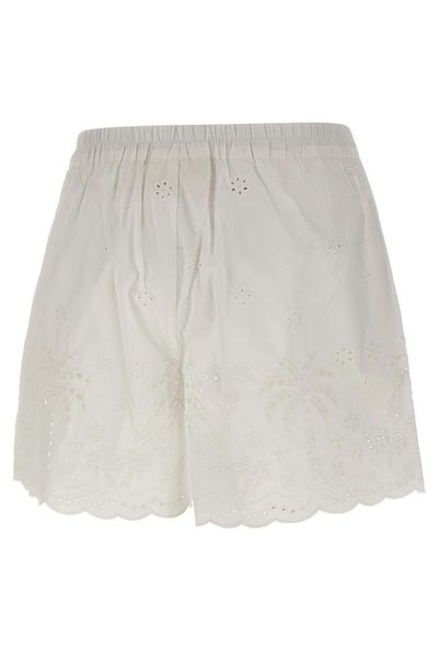 Mc2 Saint Barth Amani Broderie Shorts
