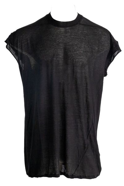 Rick Owens Sheer Cap-Sleeve T-Shirt