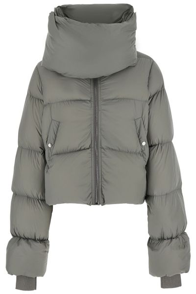 Rick Owens High Collar Puffer Down Jacket