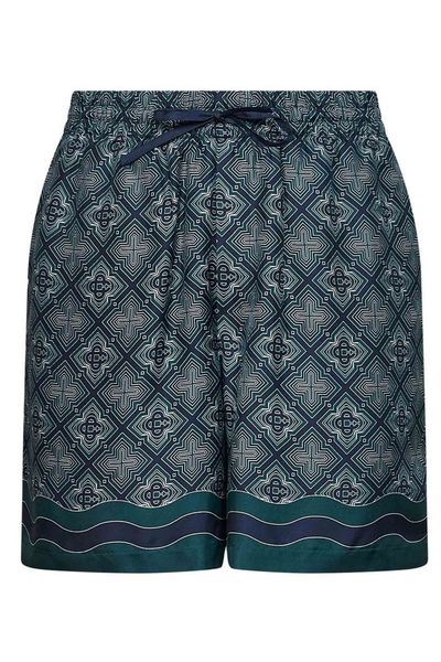 Casablanca Radiating Monogram Printed Shorts
