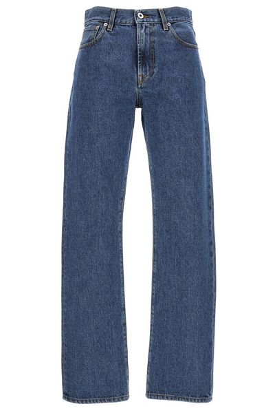 JW Anderson Logo Patch Straight-Leg Jeans