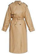 Isabel Marant Double-Breasted Belted Trench Coat