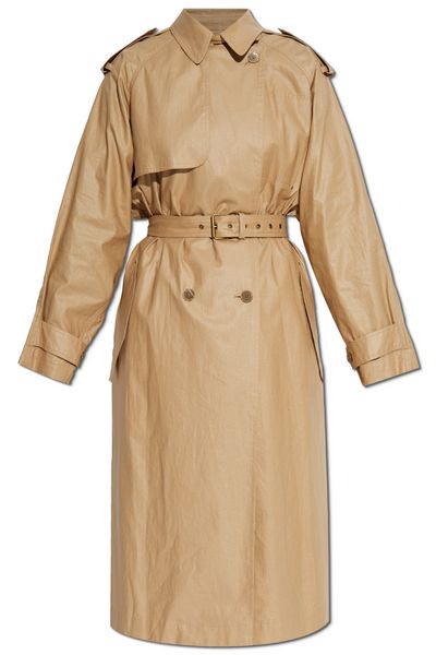 Isabel Marant Double-Breasted Belted Trench Coat