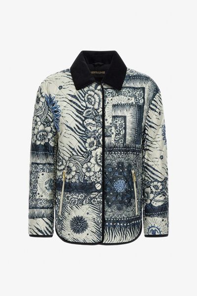 Roberto Cavalli Bandana Printed Jacket