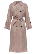 Allsaints Lizie Belted Double-Breasted Coat