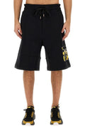 Versace Jeans Couture Logo-Printed Drawstring Track Shorts