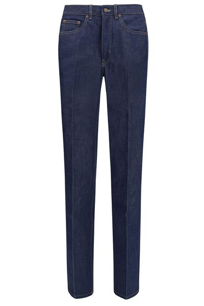 Chloé Logo Patch Skinny Jeans