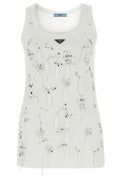 Prada Embellished Detailed Tank Top