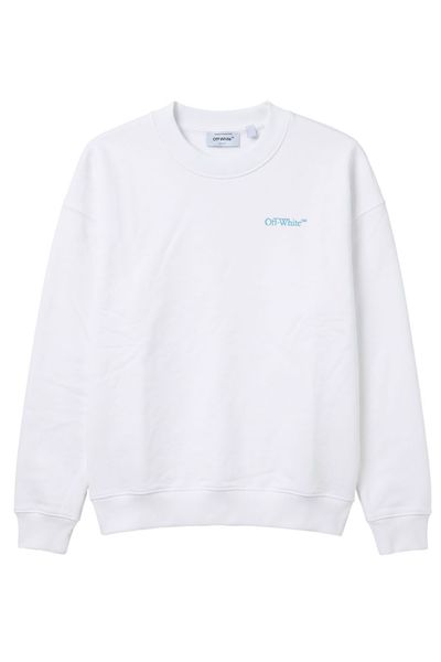 Off-White Logo Detailed Crewneck Sweatshirt