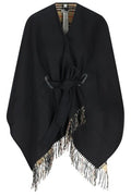 Burberry Fringed-Edge Tay Cape