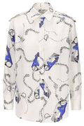 Burberry Graphic Printed Buttoned Shirt