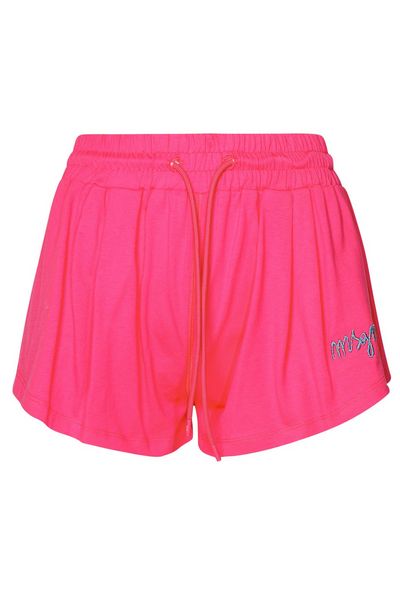 MSGM Logo Embroidered Drawstring Shorts