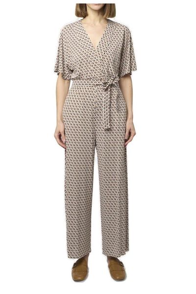 Max Mara Beachwear Geometric Patterned Jumpsuit