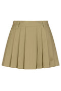 Moncler Logo Embroidered Pleated Skirt