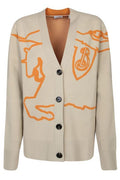 Burberry EKD V-Neck Buttoned Cardigan