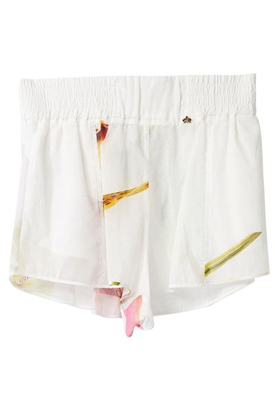 Genny Floral Pattern Shorts