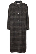 Isabel Marant Étoile Gislene Checked Long Coat