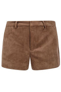 Mc2 Saint Barth Elva Suede Shorts