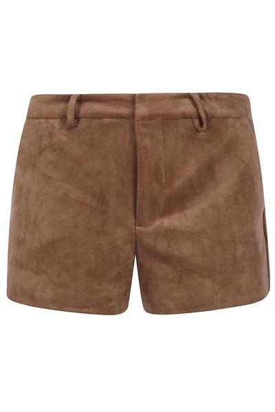 Mc2 Saint Barth Elva Suede Shorts