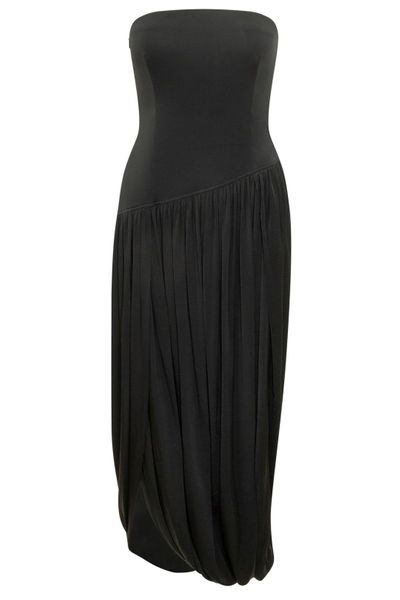 Ferragamo Bustier Asymmetric Dress