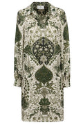 Etro Floral-Printed Button-Up Shirt Dress