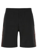 Alexander McQueen Logo Printed Sweat Shorts