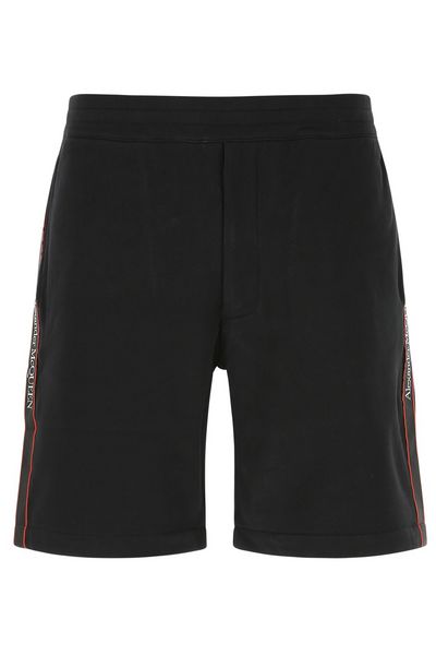 Alexander McQueen Logo Printed Sweat Shorts
