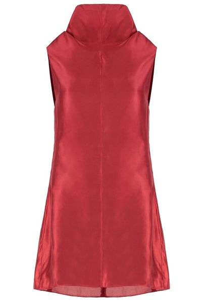 Khaite Daria Turtleneck Sleeveless Dress