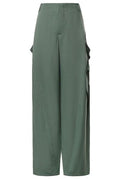 Alaïa Draped Wide-Leg Pants