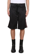 Versace Jeans Couture Logo Printed Drawstring Shorts