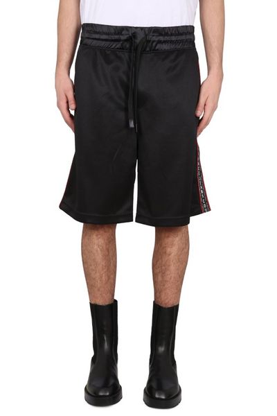 Versace Jeans Couture Logo Printed Drawstring Shorts