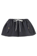 Miu Miu Drawstring Mini Skirt