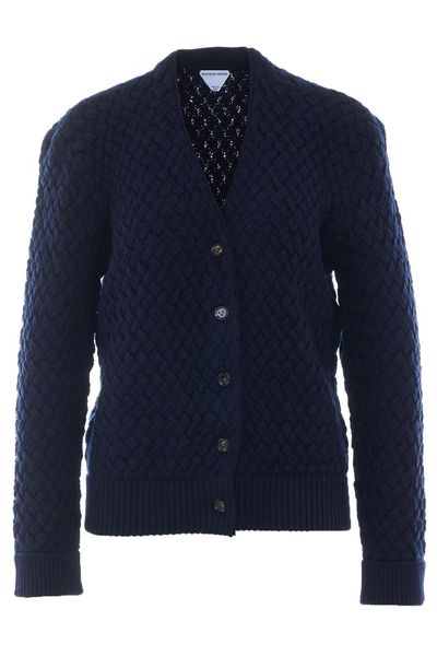 Bottega Veneta Intrecciato Knit Cardigan