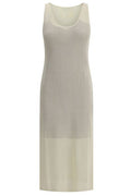Fendi Mesh Knitted Sleeveless Dress