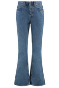 Burberry High Waist Bootcut Jeans