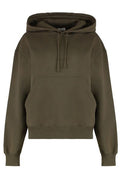 Saint Laurent Logo Embroidered Drawstring Hoodie