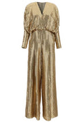 Elie Saab Sequin Wide-Leg Jumpsuit