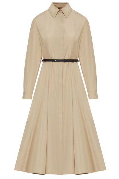 Max Mara Studio Mstaffetto Belted Midi Dress