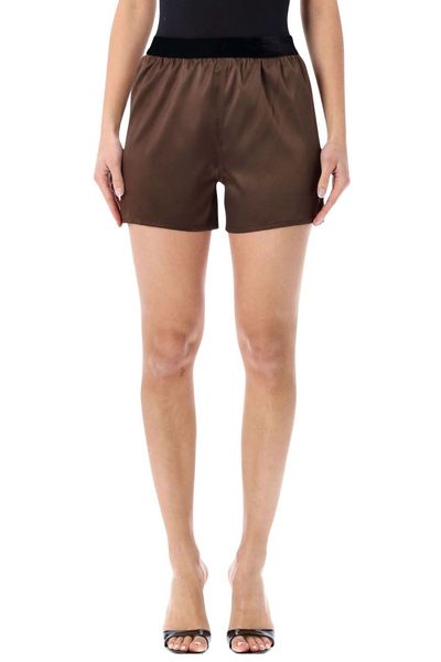 Tom Ford Logo Waistband Shorts
