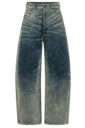 Diesel 1987 D-Khelz-S Wide-Leg Jeans