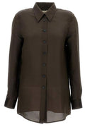 Khaite Auryn Long-Sleeved Shirt