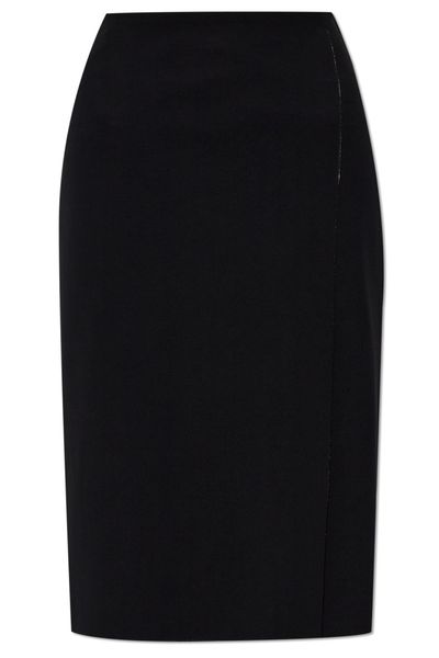 Jil Sander Raw-Edge Midi Skirt