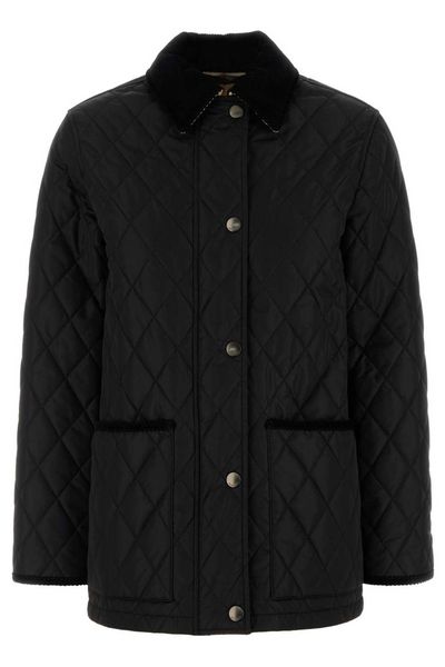 Burberry Long Sleeved Quilted Jacket