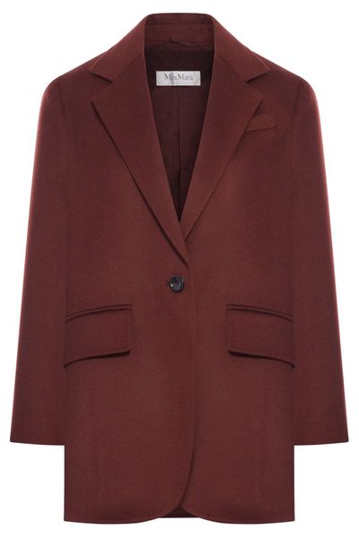 Max Mara Ariccia1234 Single-Breasted Tailored Blazer
