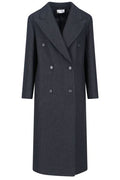 The Row Hariet Double-Breasted Mid-Length Coat