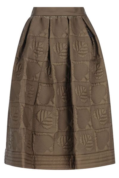 Moncler Grenoble Quilted A-Line Skirt