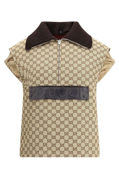 Gucci GG Half-Zip Gilet